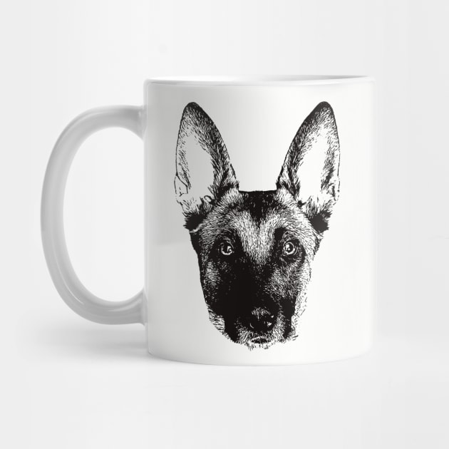 Belgian Malinois gift for Malinois Owners by DoggyStyles